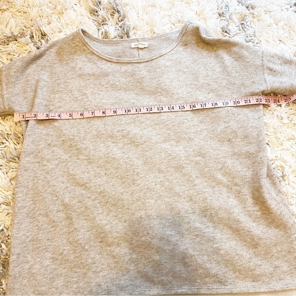 Anthropologie | Silence + Noise Heather Brown Scoop Neck Sweater Size Small - Picture 6 of 8